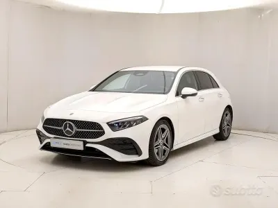 Usata Mercedes A200 AMG Line Premium Plus 150 CV (110 kW) 2023 Bianco Berlina