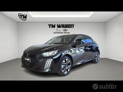 Usata Peugeot 208 Allure 101 CV (74 kW) 2025 Nero Utilitaria