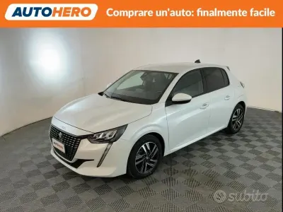 Usata Peugeot 208 101 CV (74 kW) 2021 Bianco Utilitaria