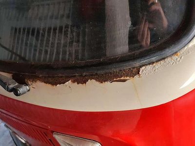 Begagnad VW T2 90 HK (66 kW) 1976 Röd Van