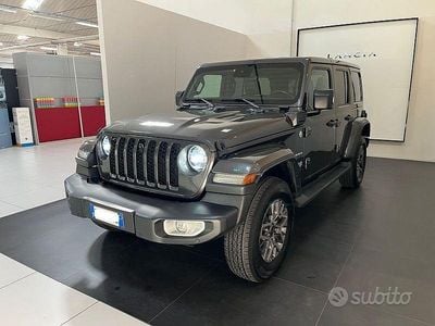 Occasion Jeep Wrangler Sahara 380 ch (279 kW) 2023 Gris SUV