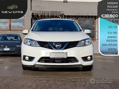 Usata Nissan Pulsar Acenta 110 CV (80 kW) 2016 Bianco Utilitaria