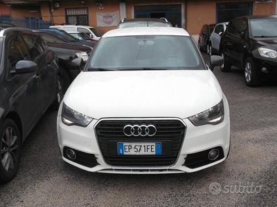 Usata Audi A1 Ambition 89 CV (65 kW) 2012 Bianco Berlina