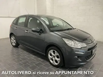 Usata Citroën C3 Seduction 68 CV (50 kW) 2014 Grigio scuro Berlina