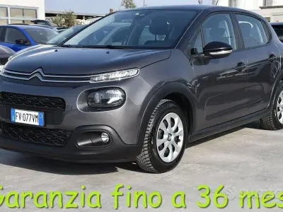 Usata Citroën C3 Feel 83 CV (61 kW) 2019 Grigio Utilitaria