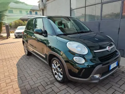 Usata Fiat 500L Trekking 95 CV (69 kW) 2017 Verde Monovolume