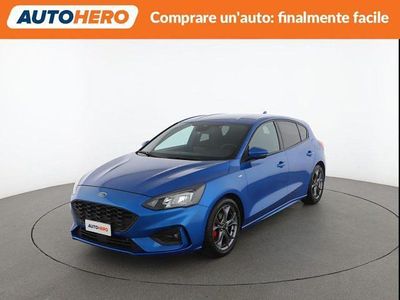 Usata Ford Focus ST-Line 120 CV (88 kW) 2020 Blu/azzurro Berlina