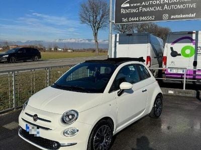 Usata Fiat 500C Connect 70 CV (51 kW) 2023 Bianco pastello Cabrio