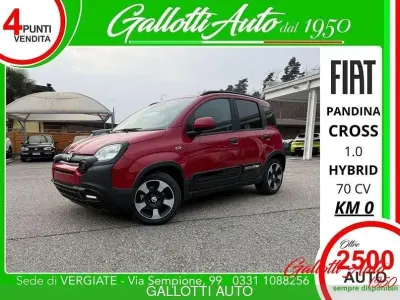 Nuova Fiat Panda Cross 69 CV (50 kW) 2025 Rosso Utilitaria