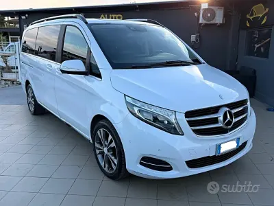 Usata Mercedes V250 Premium 190 CV (139 kW) 2015 Bianco Monovolume