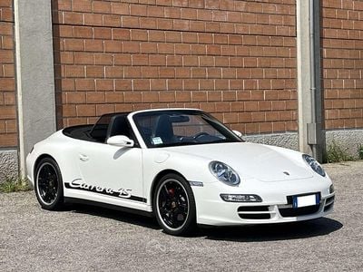 Usata Porsche 997 355 CV (261 kW) 2007 Bianco Cabrio