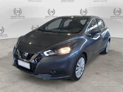 Usata Nissan Micra Acenta 92 CV (67 kW) 2021 Grigio Utilitaria
