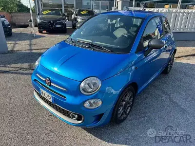 Usata Fiat 500 S 95 CV (69 kW) 2017 Blu/azzurro Berlina