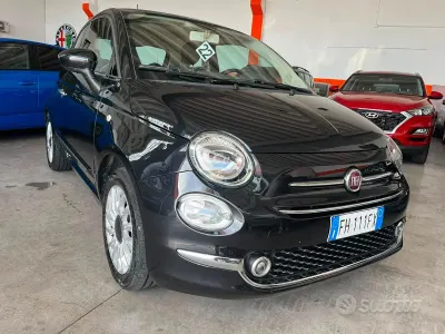 Usata Fiat 500 Lounge 69 CV (50 kW) 2017 Nero Berlina