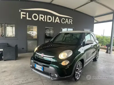 Usata Fiat 500L Trekking 105 CV (77 kW) 2015 Verde Monovolume