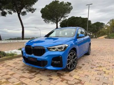 Usata BMW X1 Shadowline 150 CV (110 kW) 2022 Blu SUV