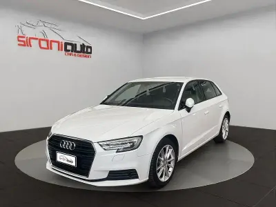 Usata Audi A3 Sportback Sport 110 CV (80 kW) 2016 Bianco Utilitaria