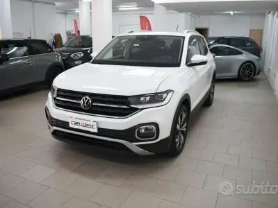 Usata VW T-Cross Advance 110 CV (80 kW) 2022 Bianco SUV