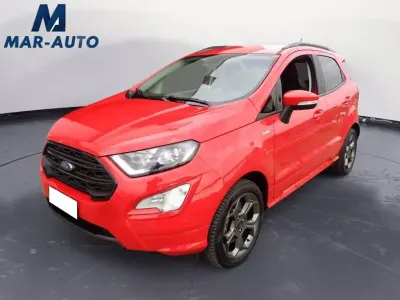 Usata Ford Ecosport ST-Line 125 CV (91 kW) 2021 Rosso SUV