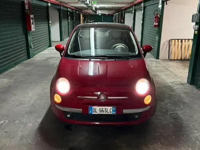 Usata Fiat 500 Lounge 69 CV (50 kW) 2008 Rosso Berlina
