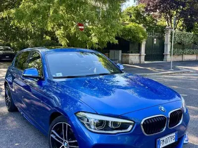 Usata BMW 120 M Sport 184 CV (135 kW) 2018 Blu Utilitaria