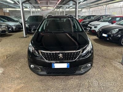 Usata Peugeot 2008 Allure 82 CV (60 kW) 2018 Nero SUV