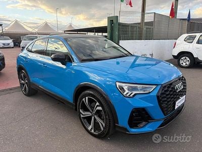 Usata Audi Q3 Sportback S-Line 150 CV (110 kW) 2021 Blu SUV
