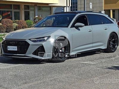 Usata Audi RS6 Ambiente 600 CV (441 kW) 2021 Grigio Station wagon