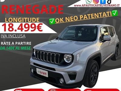 Usata Jeep Renegade Longitude 130 CV (95 kW) 2021 Grigio SUV