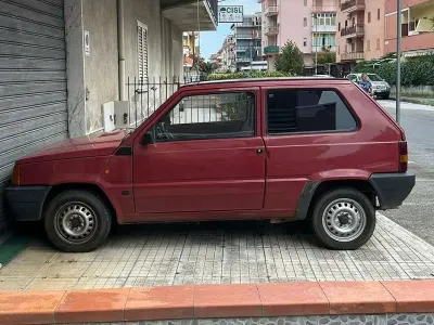 Usata Fiat Panda Young 54 CV (39 kW) 2001 Rosso Berlina