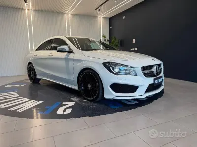 Käytetty Mercedes CLA180 109 HP (80 kW) 2014 Valkoinen Sedan