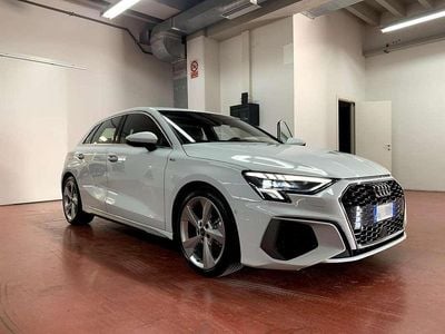 Usata Audi A3 S-Line 150 CV (110 kW) 2022 Bianco Berlina