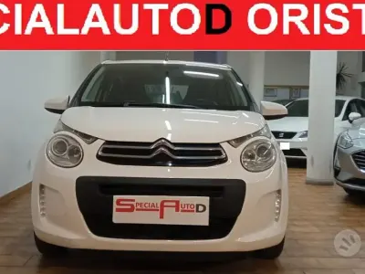 Begagnad Citroën C1 69 HK (50 kW) 2015 Vit Halvkombi