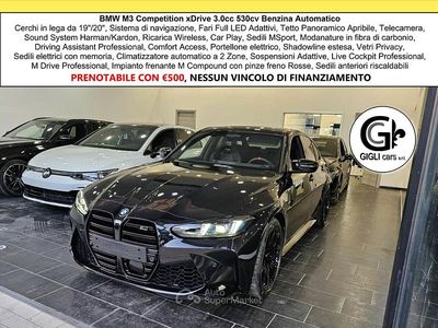 Usata BMW M3 Comfort Edition 530 CV (389 kW) 2025 Saphire black Berlina