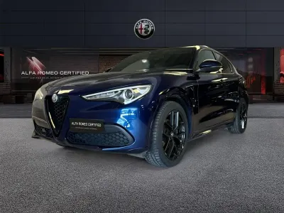 Usata Alfa Romeo Stelvio Veloce 280 CV (205 kW) 2021 Blu/azzurro SUV