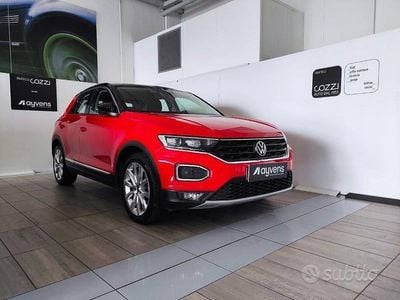 Usata VW T-Roc Sport 150 CV (110 kW) 2022 Rosso SUV