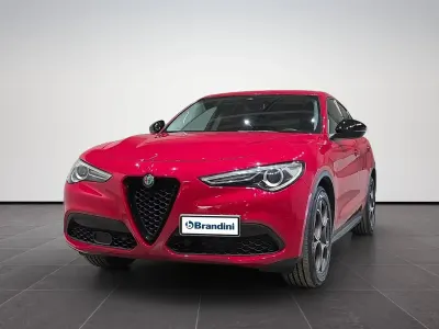 Usata Alfa Romeo Stelvio Business 160 CV (117 kW) 2019 Rosso SUV