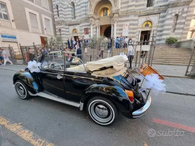Usata VW Käfer Karmann 1970 Nero Cabrio
