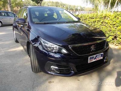 Usata Peugeot 308 Style 110 CV (80 kW) 2019 Blu Station wagon