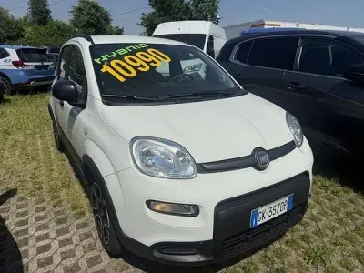 Usata Fiat Panda City Life 69 CV (50 kW) 2022 Bianco Utilitaria