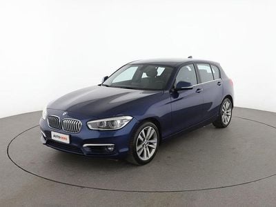 Usata BMW 118 150 CV (110 kW) 2017 Blu Utilitaria