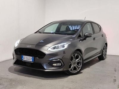 Grigio scuro Usata 2021 Ford Fiesta ST-Line Utilitaria | 12.990 € (Buon prezzo)