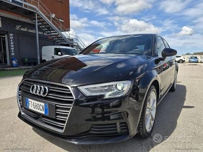 Usata Audi A3 Sport 116 CV (85 kW) 2018 Nero Berlina