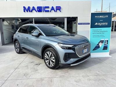 Usata Audi Q4 e-tron Advanced 69 kW (95 CV) 2022 Blu nuvola SUV