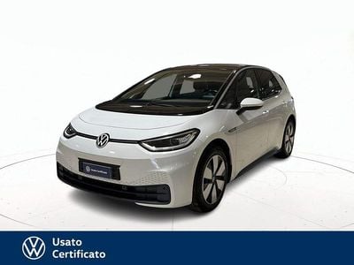 Usata VW ID.3 Life 69 kW (95 CV) 2021 Bianco pastello Utilitaria