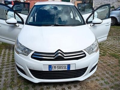 Usata Citroën C4 90 CV (66 kW) 2012 Bianco Berlina