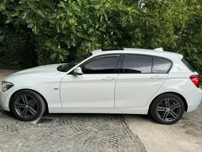 Usata BMW 116 Sport Line 116 CV (85 kW) 2015 Bianco Utilitaria