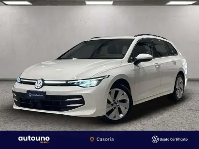Usata VW Golf Life 116 CV (85 kW) 2024 Bianco Station wagon