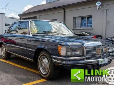 Begagnad Mercedes 280 SE 177 HK (130 kW) 1973 Blå Sedan