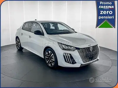Nuova Peugeot 208 Allure Turbo 100 CV (73 kW) 2026 Bianco Utilitaria